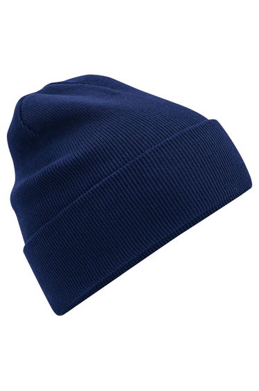 Beechfield Original Organic Cotton Cuffed Beanie - Oxford Navy