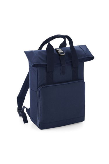 Bagbase Roll Top Twin Handle Backpack - Navy Dusk