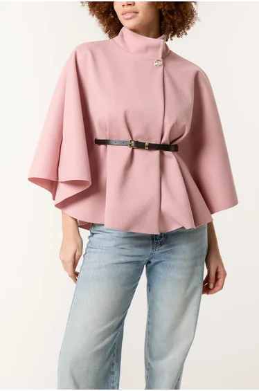 Belted Cape Coat