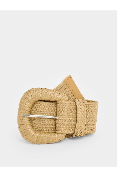 Khaki Woven Belt