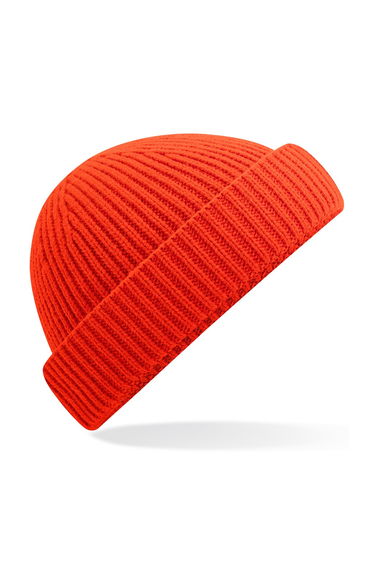 Beechfield Unisex Adult Recycled Harbour Beanie - Fire Red
