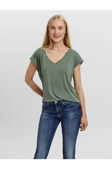 V-Neck Short Sleeve T-Shirt