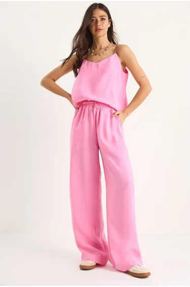 LUCCI V-Neck Long Sleeve Two-Piece Coord Set