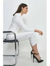 Tuxedo Wrap Jumpsuit - 3