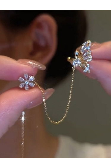 Butterfly Cuff Earring