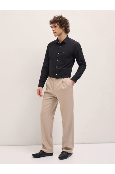 Men Tailored Fit Cotton Shirt