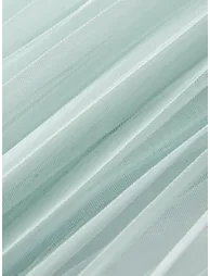 فستان فيمي9 شيفون أزرق ماكسي على شكل حرف A - 4