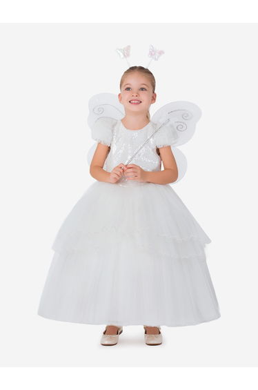 Girls Fairy Costume in White