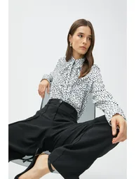 Koton Black Polka Shirt