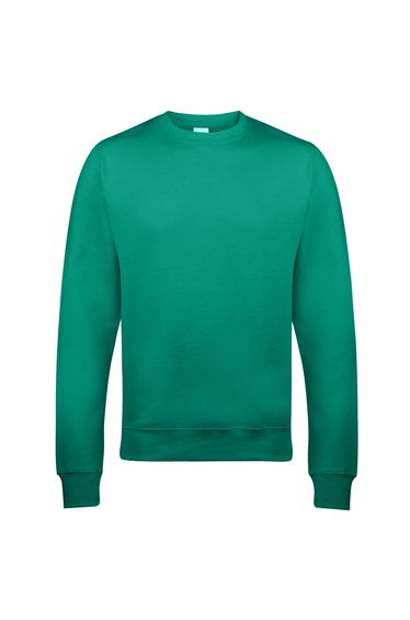 AWDis Just Hoods AWDis Unisex Crew Neck Plain Sweatshirt - Lagoon