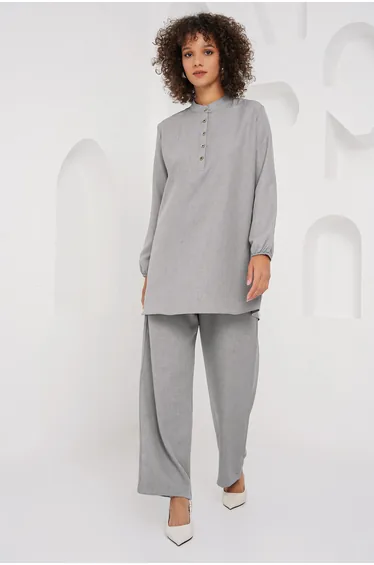 طقم بيج دارت باللون الرمادي