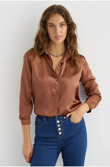 Satin Classic Shirt