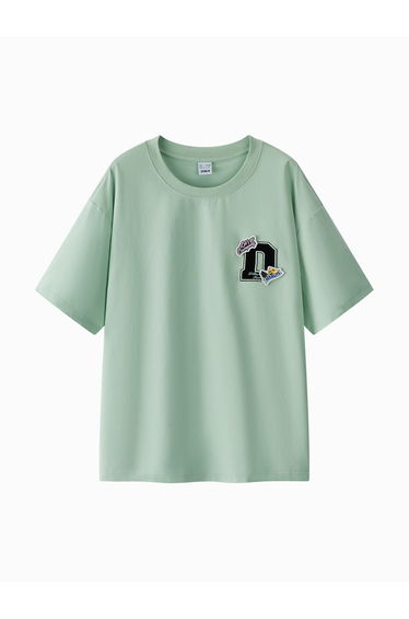 Unisex Slogan Graphic Short Sleeve T-Shirt