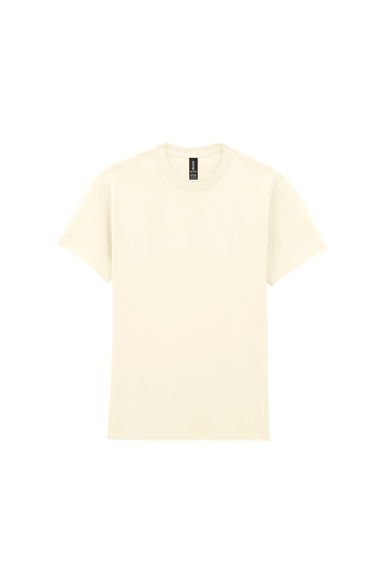 Gildan Mens Heavy Cotton Short-Sleeved T-Shirt - Off White