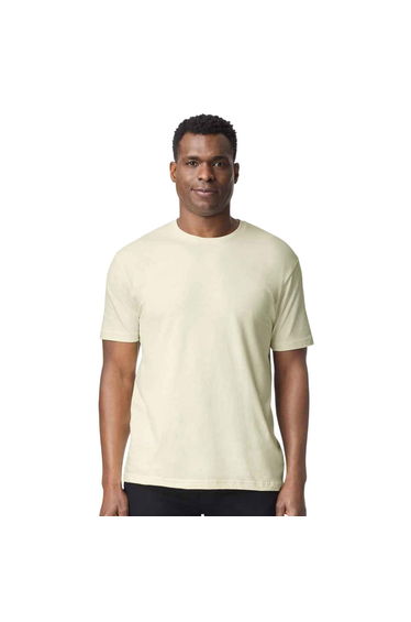 Gildan Mens Short Sleeve Soft-Style T-Shirt - Off White