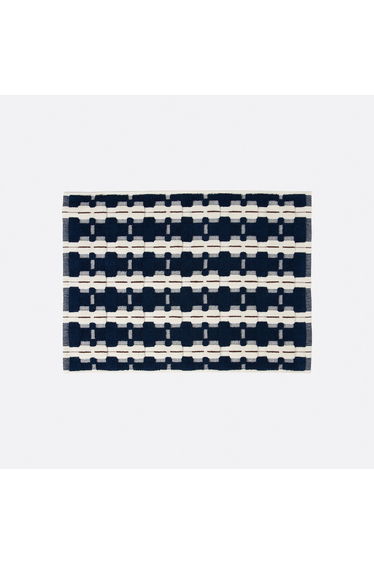 Meiri Bath Mat in Jacquard Towelling