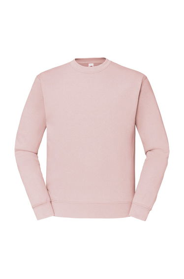 Fruit of the Loom Mens Classic 80/20 Set-in Sweatshirt - Powder Rose