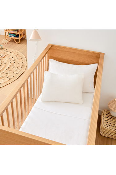 Kumla Cotton Muslin Baby's Flat Sheet