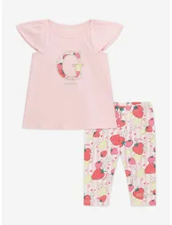 طقم جيس باللون الزهري