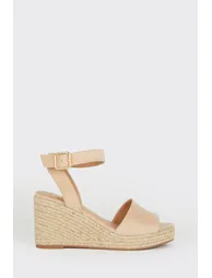 Rebekah Peep Toe Wedges