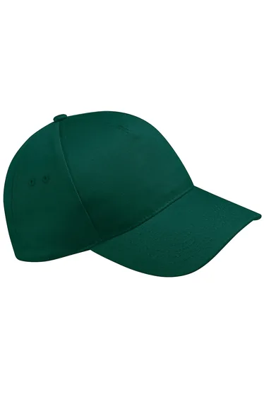 Beechfield Unisex Ultimate 5 Panel Baseball Cap (Pack of 2) - Bottle Green