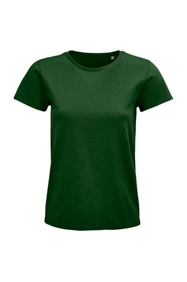 SOLS Womens/Ladies Pioneer Organic T-Shirt - Bottle Green