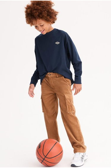 Corduroy Cargo Trousers