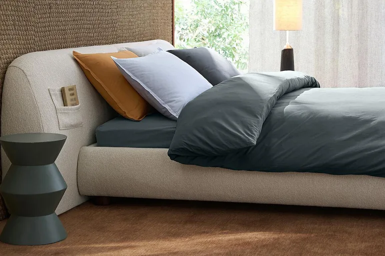 شرشف سرير بحواف مطاطية بإرتفاع 30سم - 1