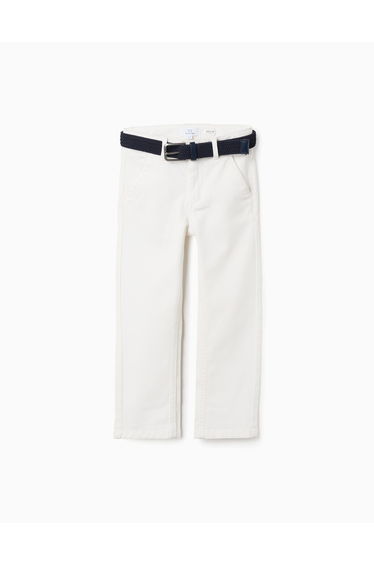 CHINO PANTS TWILL WHITE