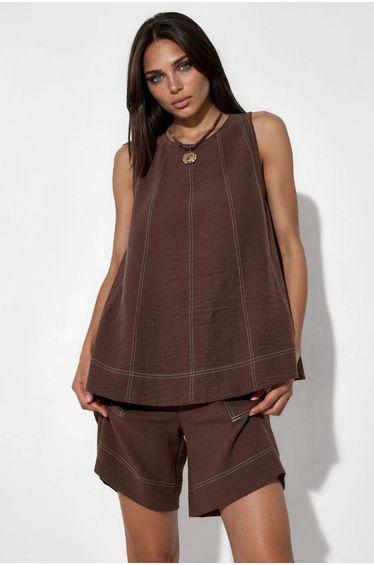 Stitch Detail Relax Fit Co-ord Set