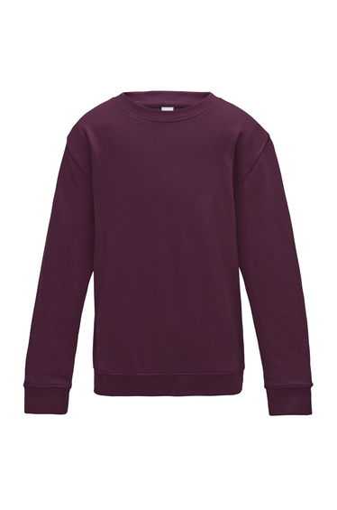 AWDis Just Hoods Childrens/Kids Sweatshirt - Burgundy