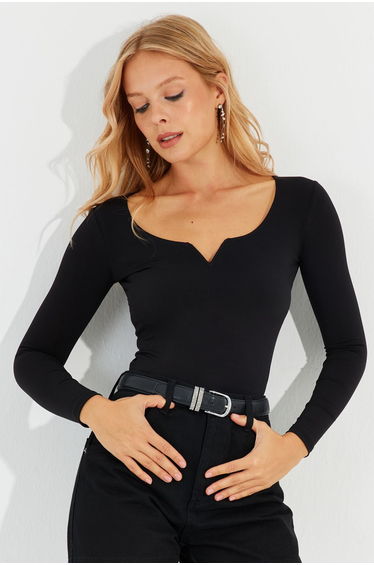 Women's Black Blouse