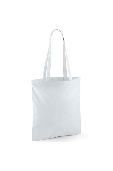 Westford Mill Long Handle Tote Bag - Pastel Blue