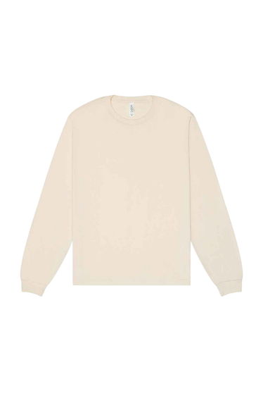 Bella + Canvas Adult Heavy Boxy Long-Sleeved T-Shirt - Natural