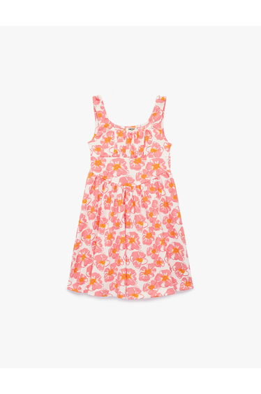 Strappy Floral Dress