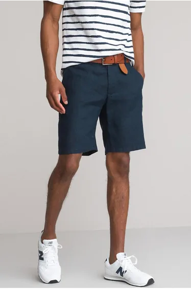 Linen Bermuda Shorts