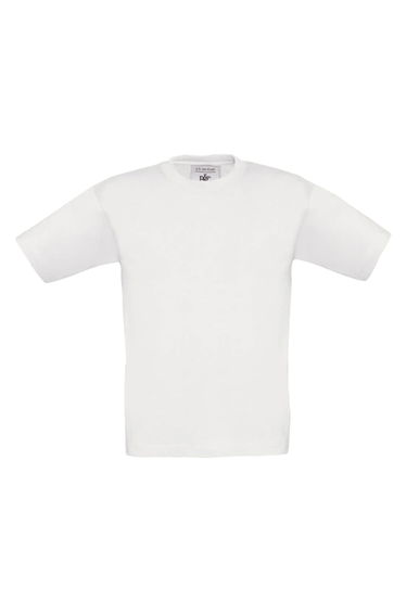 B&C Childrens/Kids T-Shirt - White