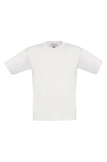 B&C Childrens/Kids  T-Shirt - White