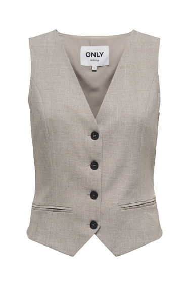 ONLLINDA S/L MEL FITTED VEST TLR NOOS