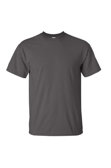 Gildan Mens Ultra Cotton Short Sleeve T-Shirt - Charcoal