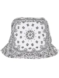 Flexfit Unisex Adult Bandana Printed Bucket Hat - White