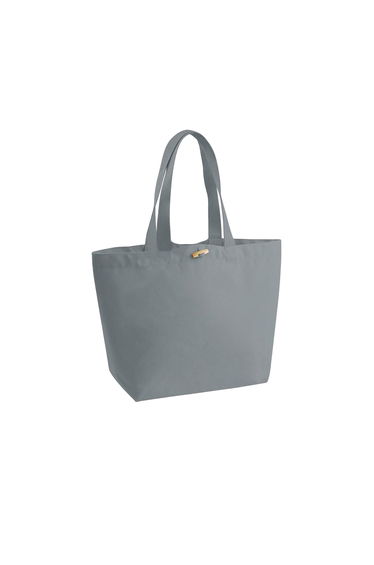 Westford Mill EarthAware Organic Cotton Tote Bag - Grey