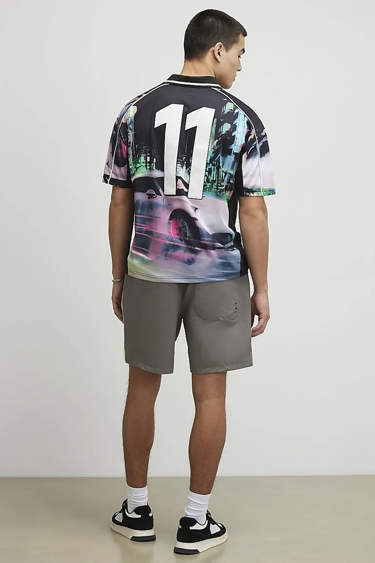 Grey Ripstop Shorts - 2