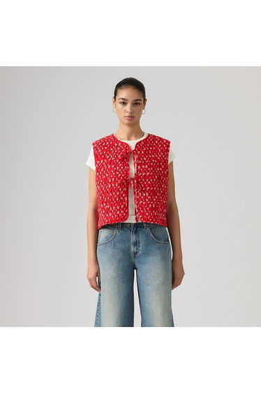 Tie-Waist Gilet