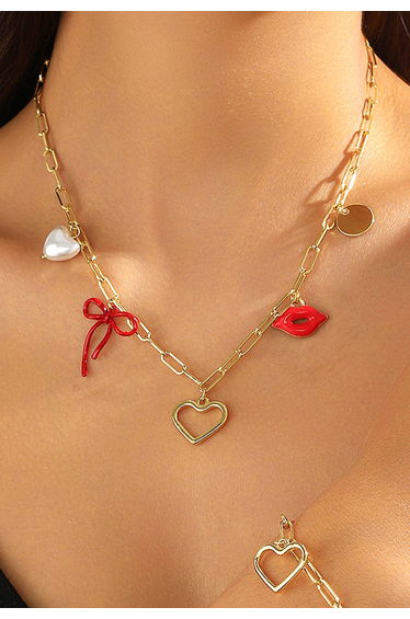 Sweet Heart Whisper Pendant Necklace