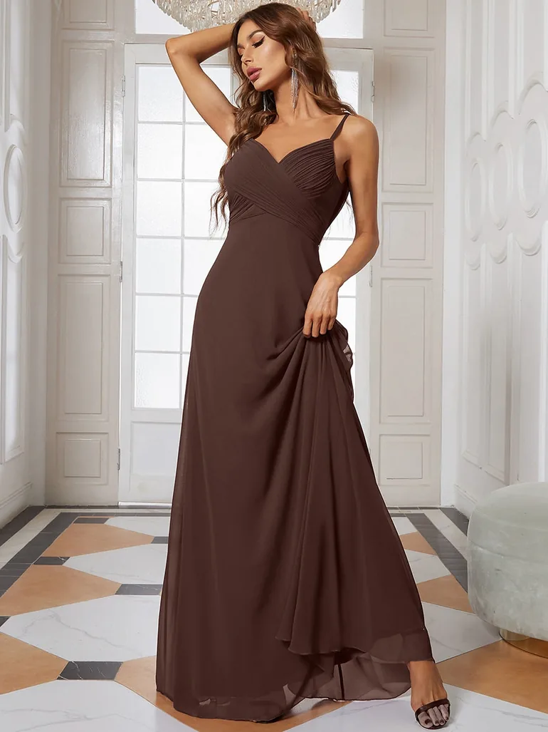 Plus Size A-Line Sleeveless Evening Dress - 2
