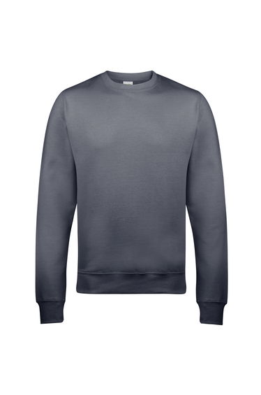 AWDis Just Hoods AWDis Unisex Crew Neck Plain Sweatshirt - Steel Grey