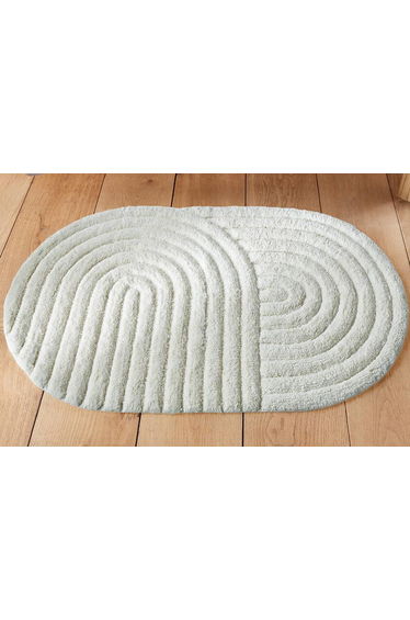 Simeas 100% Tufted Recycled Cotton Bath Mat