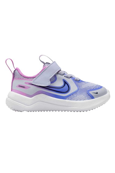 Nike Childrens/Kids Cosmic Mesh Running Trainers - Ghost Grey/Pink