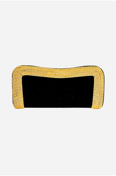 Kama Diamond Trimmed Handbag